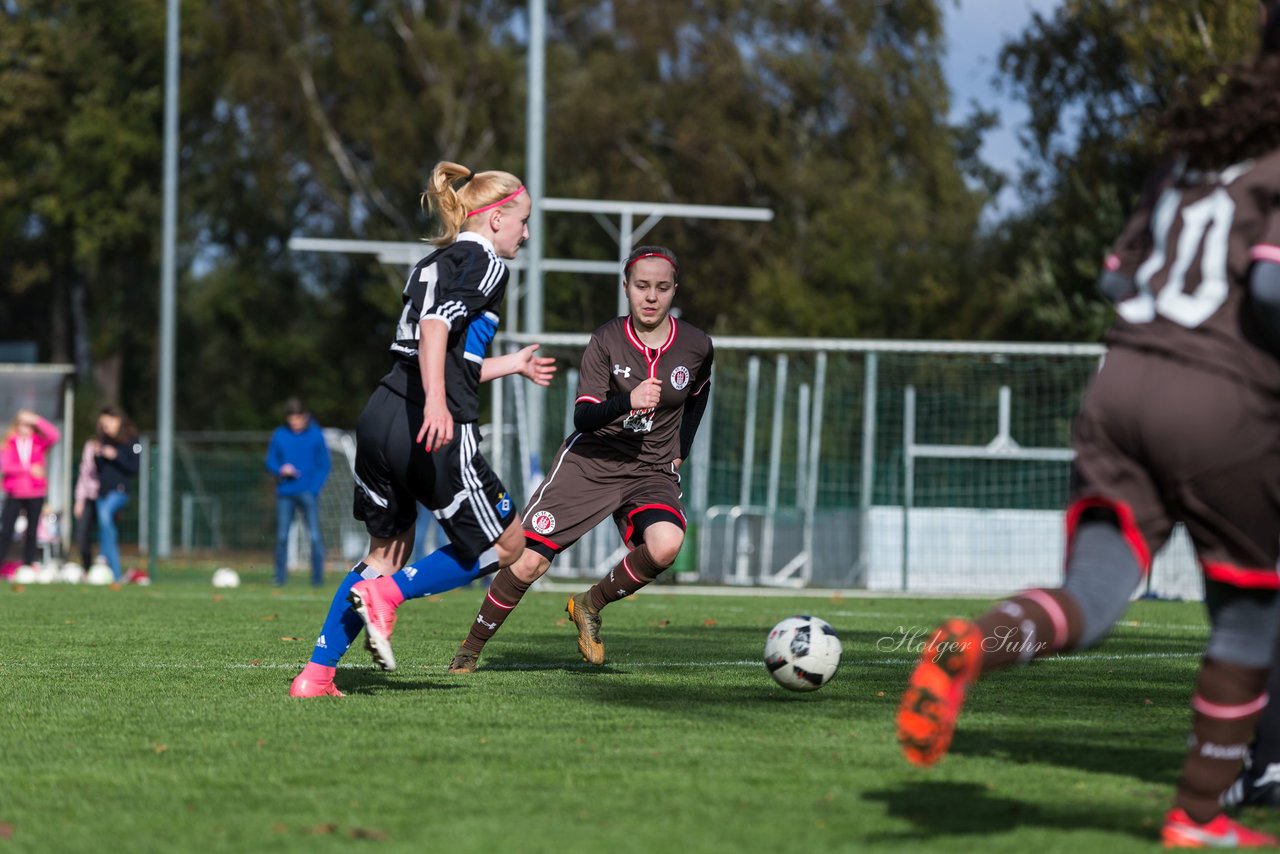 Bild 252 - B-Juniorinnen Hamburger SV - FC St.Pauli : Ergebnis: 1:2